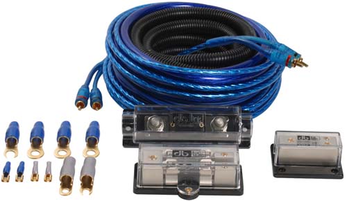 DB LINK CK4DZ/CK4D 4G COMPETITION SERIES AMPLIFIER INSTALLATION KIT (2000W WITH ANL FUSE)