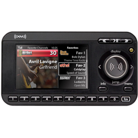 XM Satellite Radio XMCK30P XpressRC Plug & Play Radio with large full color split screen display