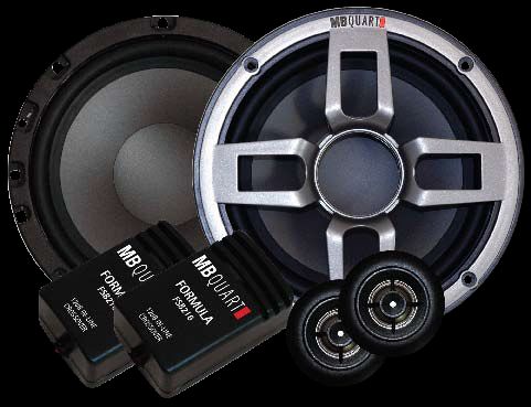 MB Quart FSA 213 Formula 5.25 Inch / 13 MM 2-WAY COMPONENT SPEAKER SYSTEM