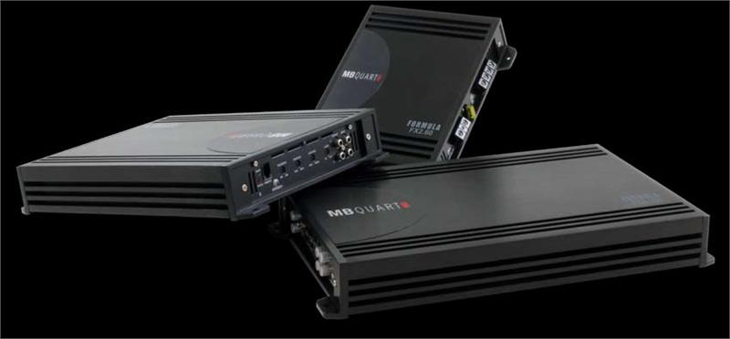 MB Quart FX1.1000 Formula 850 RMS at 1 Ohm Class A/B Mono Subwoofer Amplifier CEA