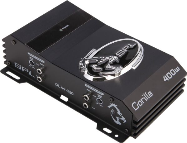SPL Audio GLA4-400 Gorilla 4 x 45 RMS @ 4 Ohms 400W 4 Channel Class A/B Amplifier