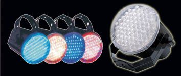 Mr DJ SOLIDSTROBE Green Solid Strobe 74 LED Stage / DJ Effects Light