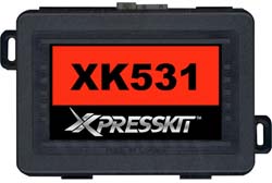 XPresskit XK531 Door Lock Control Plus RF Override - '99-'04 Jeep Cherokee