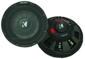 KICKER 10CVT124 12 Comp VT 800W Single 4 Ohm Shallow Woofer
