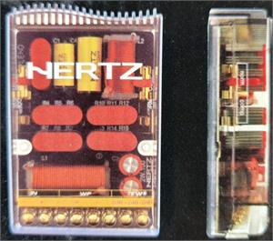 Hertz 2W.110 2 Way 150W RMS Passive Crossovers 300W MAX PAIR OLD SCHOOL