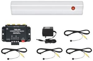 XANTECH 480-10DWKIT Designer Dinky Link IR Repeater Kit, White