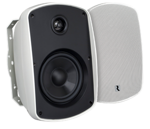 Russound 5B55MK2 5.25 125W 2-Way OutBack Outdoor Speakers WHITE PAIR