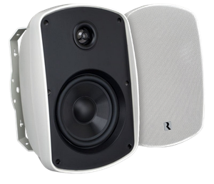 Russound 5B65MK2 6.5 150W 2-Way OutBack Outdoor Speakers WHITE PAIR