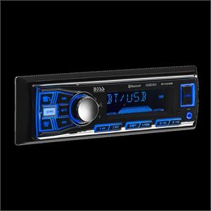 Boss 611UAB Single DIN Media Receiver with Aux, USB, Bluetooth