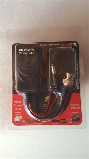 Calrad 95-1052 HD Video, Power and Data / Audio Passive Video Balun