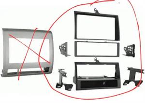Metra 99-8214TG 05-UP Toyota Tacoma Radio Replacement Install Kit