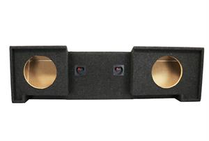 Atrend A102-12CP Dual 12 Sealed Down Fire 88-98 Chevrolet / GMC Full Size Pickup Extended Cab Subwoofer Box Carpeted