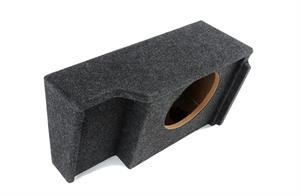 Atrend A151-10CP A151-10CP Single 10 Sealed Subwoofer Box for 1999 - 2007 Chevrolet - GMC Silverado - Sierra Extended Cab Carpeted