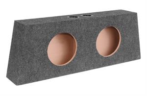 Atrend A312-10CP A312-10CP Dual 10 Sealed Front Fire Subwoofer Box for 1965 - 2018 Ford Mustang Convertible / Hatchback All Models Carpeted