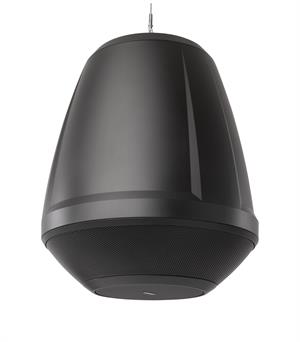 QSC AD-P.HALO-BK Integrated Sub/Sat Pendant System with a 6.5 200W RMS DVC Subwoofer and 4x 2.75