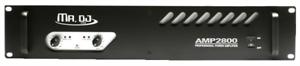 Mr DJ AMP-2800 2 x 200 RMS @ 4 Ohms 2 Channel Professional DJ Power Amplifier 2800W Max