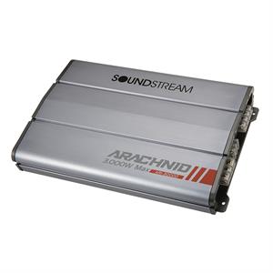 Soundstream AR1.3000D Arachnid 1000W RMS at 1 Ohm Class D Mono Subwoofer Amplifier 3000W Max