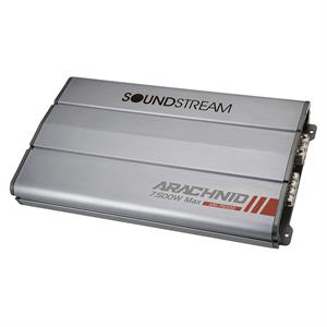 Soundstream AR1.7500D Arachnid 2300W RMS at 1 Ohm Class D Mono Subwoofer Amplifier 7500W Max