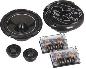 SPL AS-60C 6.5 200 Watt 2 Way Component SET with 1 Dome Tweeter