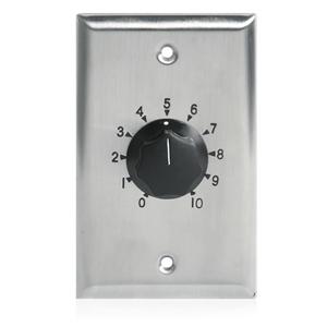 Atlas AT100 100 Watt Single Gang Stainless Steel 70.7V Commercial