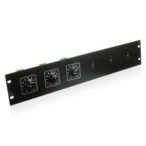 Atlas IED ATPLATE052 Attenuator Rack Mounting Plate Holds up to 6 Attenuators