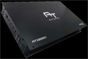 AutoTek ATX2000.1 2000 Watts RMS at 1 Ohm Class D Mono Subwoofer Amplifier with Remote