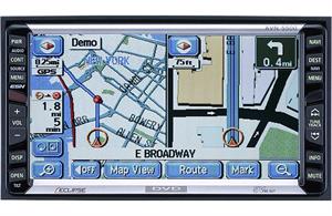 Eclipse AVN5500 2 DIN 6.5 Inch In-dash DVD receiver With DVD navigation 3 x 5V RCA Outputs OLD SCHOOL