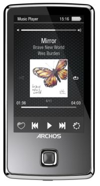 ARCHOS 30c 3 Touch Screen LCD / 8GB Media Player with FM Radio 501630