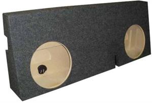 ATREND A622-10CP 2005-2011 Toyota Tacoma Double Cab Dual 10 Inch Custom Subwoofer Box