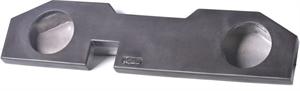 Atrend AF202-10 2002+ Dodge Ram Quad Cab Dual 10 Up Firing Custom Fiberglass Subwoofer Box