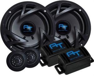 AutoTek ATX6.2C 6.5 60W RMS 2 Way Component Set 800 Watts MAXX