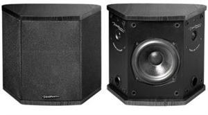 BIC AMERICA DV5BLK 5.25 2 Way 150W Rear / Side / Center Channel Speaker 