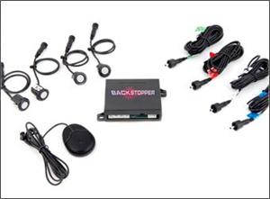 Crimestopper BackStopper CA-5013.MBS Rear Parking Assist System with Audible Buzzer, Metal Bumper Sensors