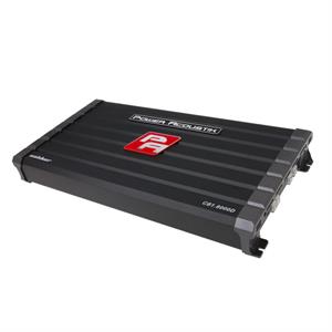 Power Acoustik CB1-8000D 4000W RMS at 1 Ohm Class D Mono Subwoofer Amplifier 8000W Max