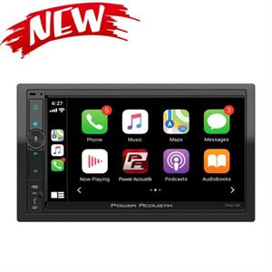 Power Acoustik CPAA-70MW 7 Double Din Fixed Face Mechless Receiver with Wireless Carplay , Android Auto and BlueTooth