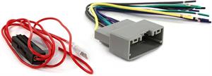 Scosche CR04B Radio Replacement Wire Harness for 2005-2007 Dodge Dakota, 2007 Mitsubishi Raider