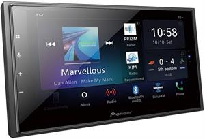 Pioneer DMH-W4600NEX 6.8 2 DIN Touchscreen Digital Multimedia Receiver with Wireless Apple CarPlay and Android Auto , 3 x 4V RCA Outputs