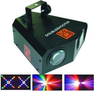 Mr DJ DOUBLESHOOTER 128 RGB LED Moon Flower Auto & Sound Stage / Club Effects Light
