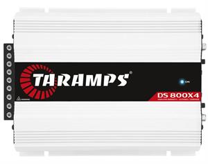 Taramps DS 800X4 4 x 136W RMS at 4 Ohms Full Range Class D Amplifier 1600W Max