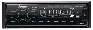 Farenheit DVD-22 In-Dash CD/DVD AM / FM Receiver with USB, SD, Mini Aux Input