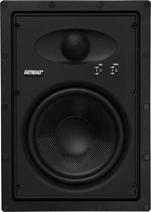 Earthquake EWS600 6.5 Inch 350W 2 Way Edgeless In-Wall Speakers 8 Ohm PAIR
