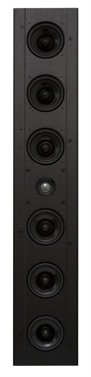 Earthquake EWSLA63 6 x 3 Inch + 1 Inch Tweeter 350W 2 Way Edgeless Line Array In-Wall LCR Speaker 8 Ohm EACH