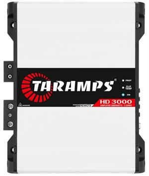 Taramps HD 3000 3000W RMS at 2 Ohm Full Range Class D Mono Amplifier 6000W Max