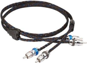SCOSCHE HeXaD3 2 Channel Twisted Pair HeXaD Braid RCA Interconnect Cable (3 ft)