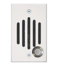 Channel Vision IU-0212 White Single Gang Front Door Intercom