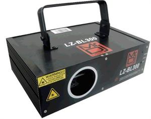 Mr DJ LZ-BL300 100mW Blue Beam Laser Lighting with Multi-Pattern Beams 7 Channel / DMX-512