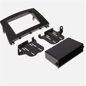 Scosche MA1543B Compatible with 2010-13 Mazda3 ISO Double DIN & DIN+Pocket Dash Kit