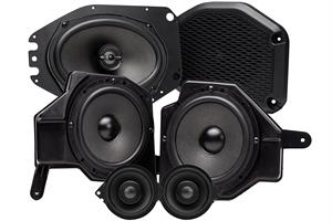 MB Quart MBQJ-STG6-1 6x9 / 6.5 / 3.5 2 Way 260W RMS 2018 - UP Jeep Wrangler JL / 2020 - UP Gladiator JT 6 Speaker OEM Audio System Upgrade Kit 520W