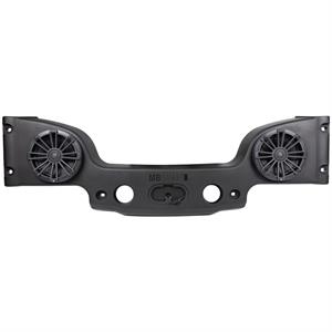 MB Quart MBQJK-28C 2007-2018 Jeep Wrangler (JK) Tuned Rear Soundbar with Dual 8 2 Way 70W RMS Coaxial Speakers and Enclosure