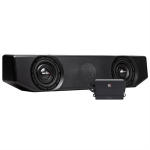 MB Quart MBQJT-SUBA-1 2020 - UP Jeep Gladiator (JT) Tuned Dual 8 Inch Custom Subwoofer Box wth NA2-400 Amplifier